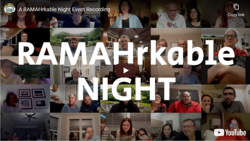 RAMAHrkable Night video