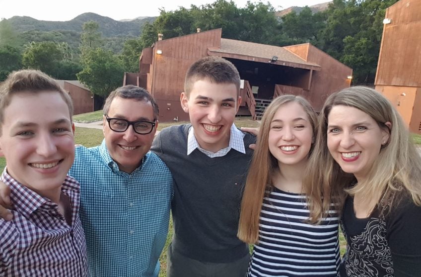 Levitt Family at Ramah Ojai