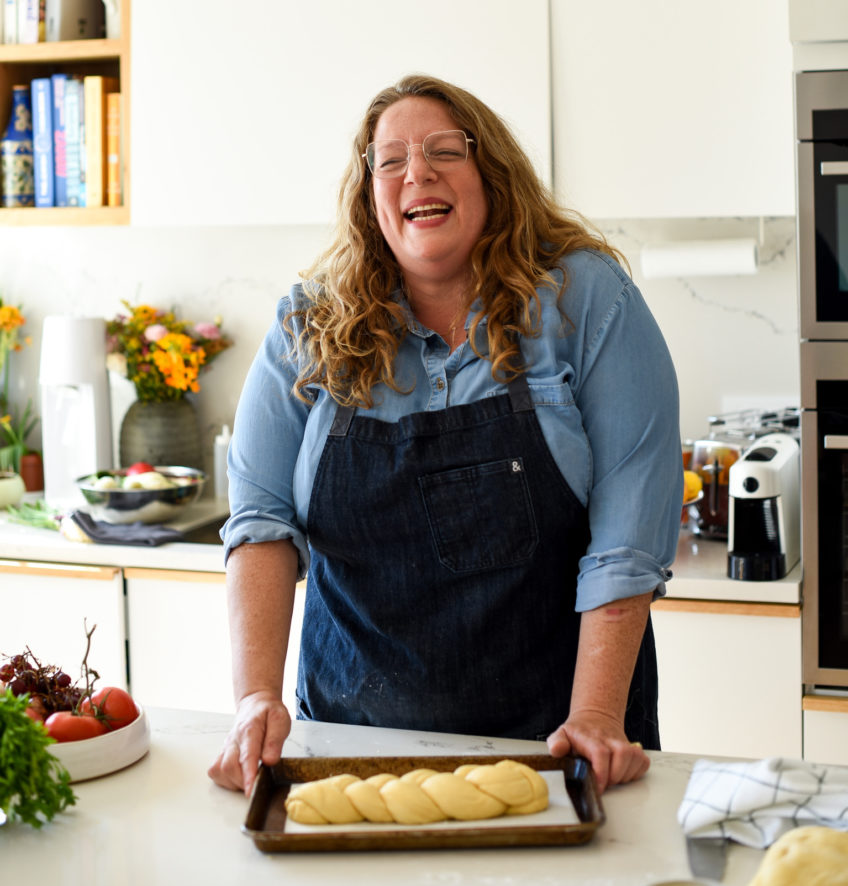 Adeena Sussman, author of over 15 cookbooks on Jewish food culture.